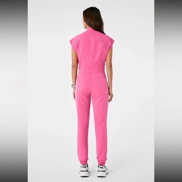 Figs F*ing Pink Rafaela Scrub Jumpsuit - Picture 2 of 8